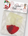 (image for) VAL BALLOON WITH CONFETTI HEAR