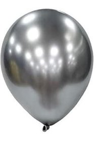(image for) GLOBOS BALLOON METALIC SIL 12S