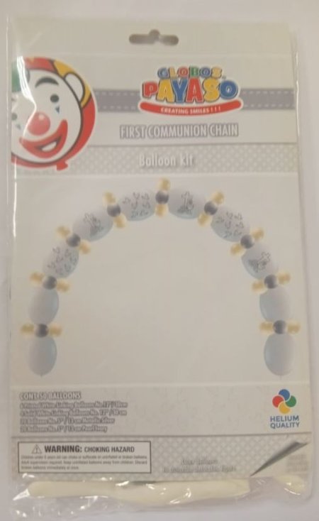 (image for) BALLOON CHAIN KIT-1STCOMMUNION