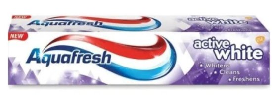 (image for) AQUAFRESH PASTE ACTIVE WHITE