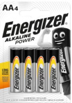 (image for) ENERGIZER AA-LR6 ALKALINE 4S