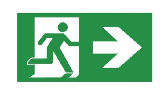 (image for) LUMILIFE EMERGENCY RIGHT ARROW - STD