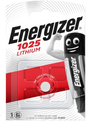 (image for) ENERGIZER CR1025 LITHIUM BATTE