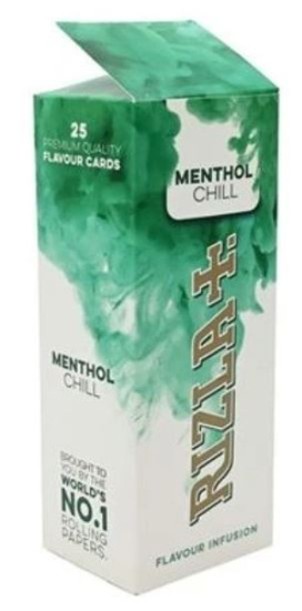 (image for) RIZLA FLAV INF-CARD MENTHOL