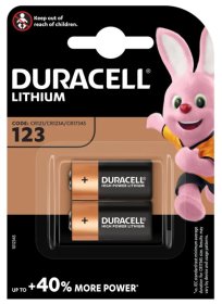 (image for) DURACELL CR123 LITHIUM BATTERY