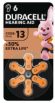 (image for) DURACELL HEARING AID BATTERY
