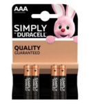 (image for) DURACELL AAA SIMP/BASE BATTERY
