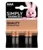 (image for) DURACELL AAA SIMP/BASE BATTERY