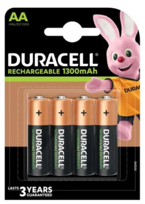 (image for) DURACELL RECHARGE 1300MAH-AA