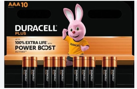 (image for) DURACELL AAA PLUS PO/BO BATTER