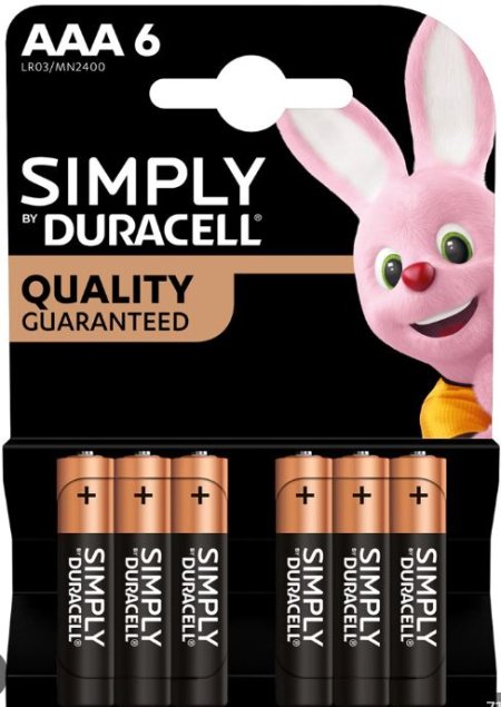 (image for) DURACELL SIMPLY AAA MN2400