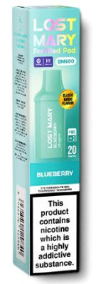 (image for) LOSTMARY600 POD BLUEBERRY - 20ML