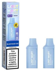 (image for) LOSTMARY600 POD BLUE RAZZ ICE - 20ML