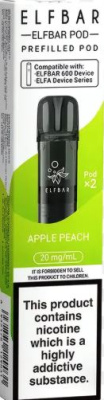 (image for) ELFBAR600 POD APPLE PEACH