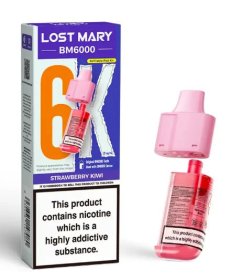 (image for) LOSTMARY BM6000 POD STRAW/KIWI