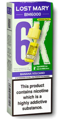 (image for) LOSTMARY BM6000 POD BANANA VOL