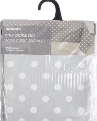 (image for) SABICHI TABLECLOTH PVC 178X132
