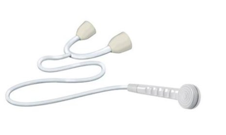 (image for) SABICHI SHOWER HEAD&HOSE WHITE