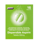 (image for) ASPIRIN DISPERS BLISTER ASPAR
