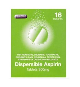 (image for) ASPIRIN DISPERS BLISTER ASPAR