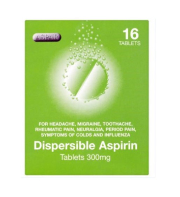 (image for) ASPIRIN DISPERS BLISTER ASPAR