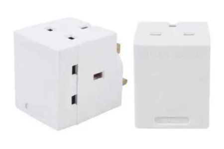 (image for) POWER+ 3 WAY FUSED ADAPTOR - 13A