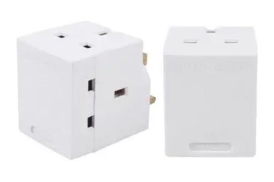 (image for) POWER+ 3 WAY FUSED ADAPTOR - 13A
