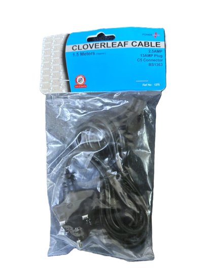 (image for) POWER+ COLVERLEAF CABLE - 1.5M