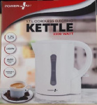 (image for) POWER+ KETTLE CORDLESS WHITE