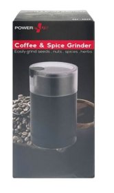 (image for) POWER PLUS COFFEE & SPICE GRINDER BLACK - 240V