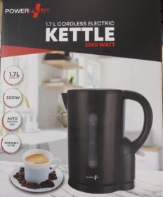 (image for) POWER+ KETTLE CORDLESS BLACK
