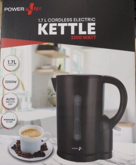 (image for) POWER+ KETTLE CORDLESS BLACK