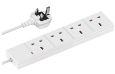 (image for) POWER PLUS 4 WAY EXTENSION LEAD - 5M