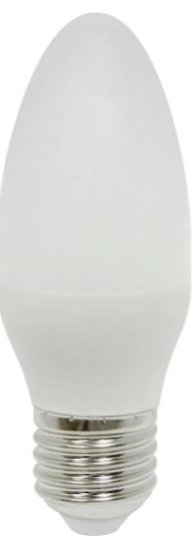 (image for) POWER PLUS LED E27/SES CANLDE DAY LIGHT - 4.5W