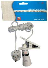 (image for) POWER PLUS CLIP ON LIGHT 2AMP - 2M