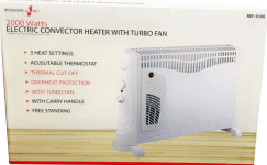 (image for) POWER PLUS CONVECTOR HEATER WITH TURBO FAN - 2KW