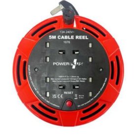 (image for) POWER PLUS CABLE REEL 240V - 5M