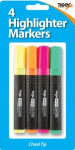 (image for) TIGER HIGHLIGHTER MARKERS ASSORTED - 4S