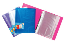 (image for) Tiger Slim 4 RingBinder Clearview Assorted - A4