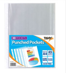 (image for) Tiger Punched Pockets Clear - A4