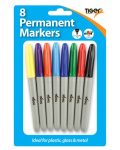 (image for) TIGER PERMANENT MARKER ASSORTED - 8S
