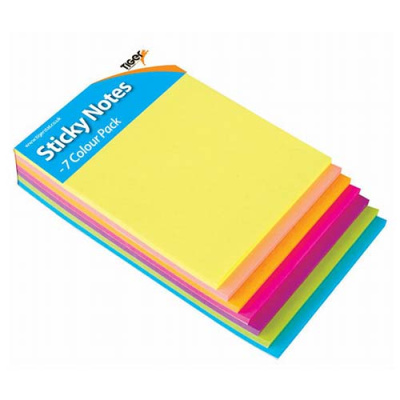 (image for) Tiger 7 Neon Colour Sticky Notes Pad- 210S