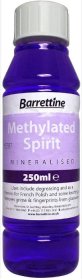 (image for) BARRETTINE MINERALISED METHYLATED SPIRIT - 250ML