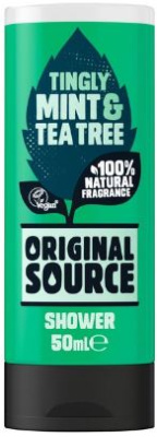 (image for) ORIGINAL SOURCE SHOWER GEL MINT & TEATREE - 50ML