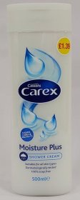 (image for) CAREX BATH SHOWER GEL MOISTURE PLUS PM1.39 - 500ML