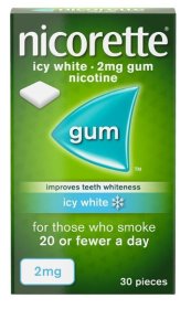 (image for) NICORETTE GUM ICY WHITE 2MG - 30S
