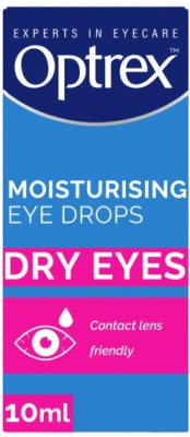 (image for) OPTREX EYE DROPS FOR DRY EYES - 10ML
