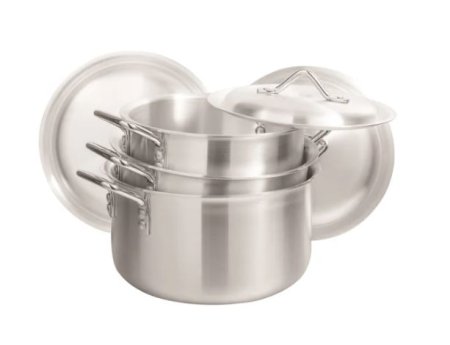 (image for) KLASSIC ALUMINIUM CASSEROLE SET 3PCS -32/36