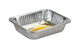 (image for) CATERGOLD FOIL ROASTING SQUARE TRAY MEDIUM 2S-32X26CM
