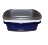 (image for) RECTANGULAR BASIN GREY/BLU
